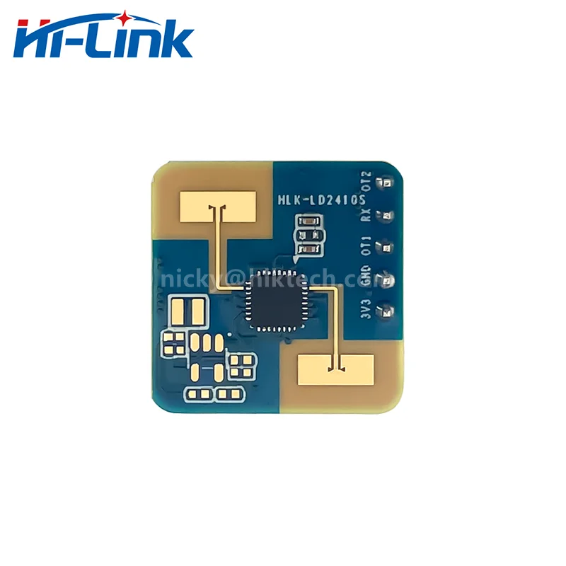 Hi-Link 저전력 소비 HLK-LD2410S 테스트 키트, 인체 감지 센서, 레이더 모듈 거리 8M 스마트 홈, 0.1mA, 24G, 신제품