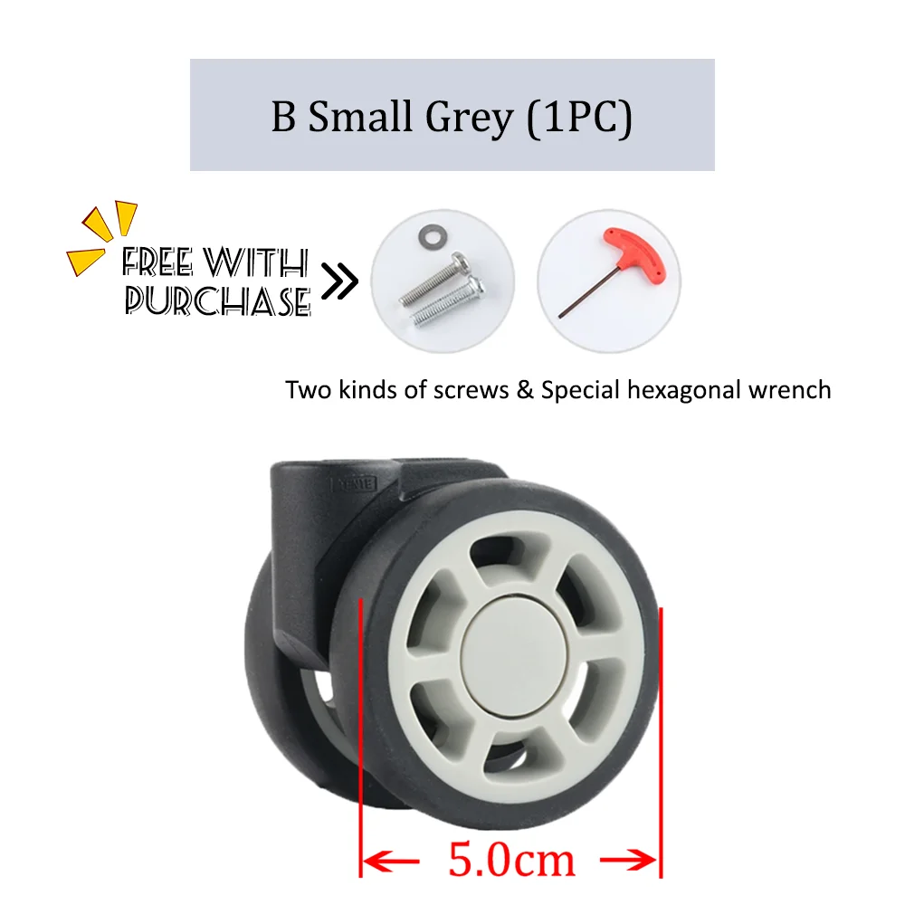 Suitable For Rimowa Wheels Universal Silent Universal Wheel Trolley Suitcase Pulley Accessories Repair Password Box Roller Parts