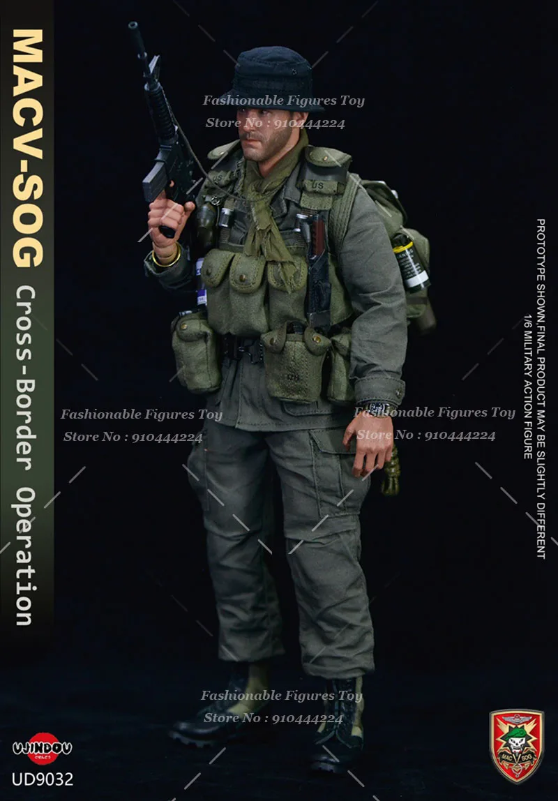 UD9032 1/6 skala figurka kolekcjonerska MACV-SOG operacja transgraniczna wojna w wietnamie żołnierz armii amerykańskiej 12 cali Model postaci