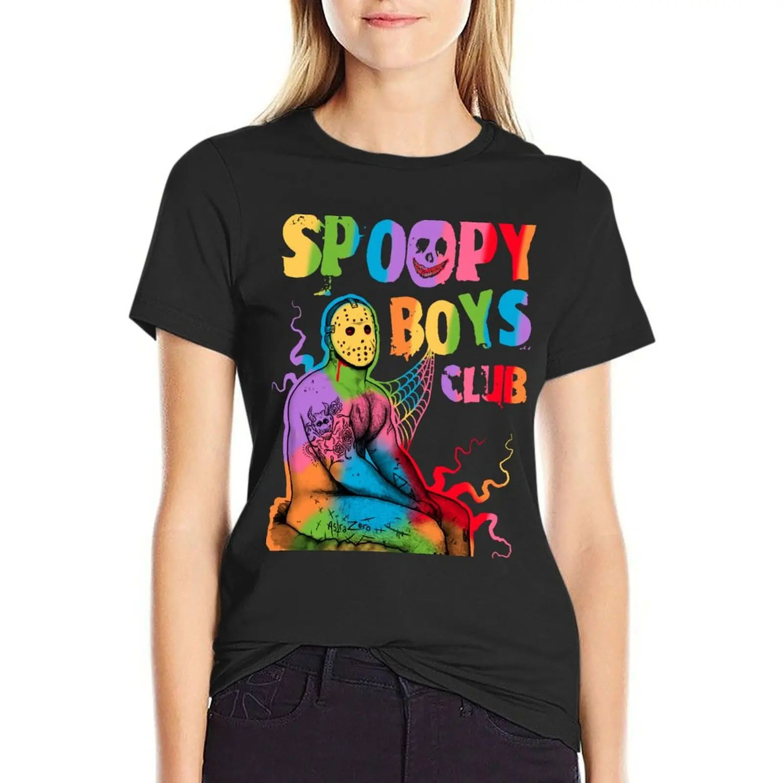 Spoopy Boys Club - Pride Edition T-Shirt shirts graphic tees lady clothes designer clothes Women luxury