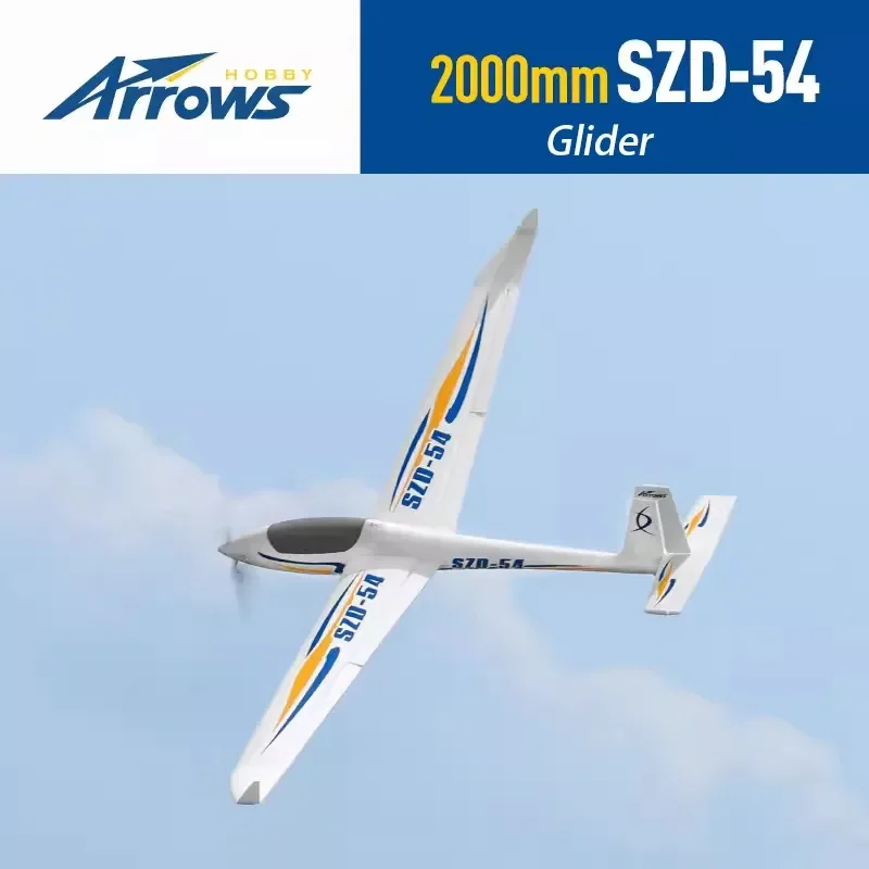 Blue Arrow Model Aircraft 2000mm SZD-54 Outdoor Foam Glider Fixed Wing Assembled Electric Remote Control Model Aircraft PNP