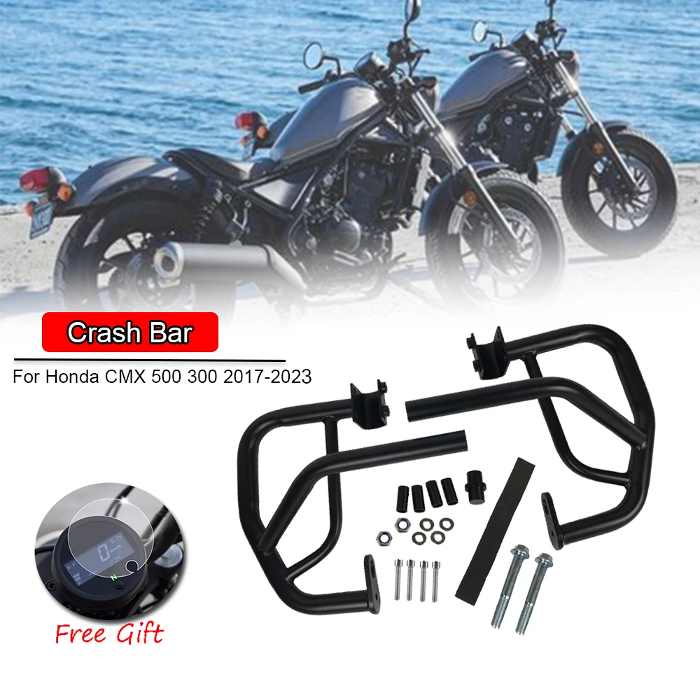 

For Honda Rebel CMX 500 300 Engine Guard Crash Bars Falling Protection Bumper 2017-2023 CMX500 CMX300 Motorcycle Accessories