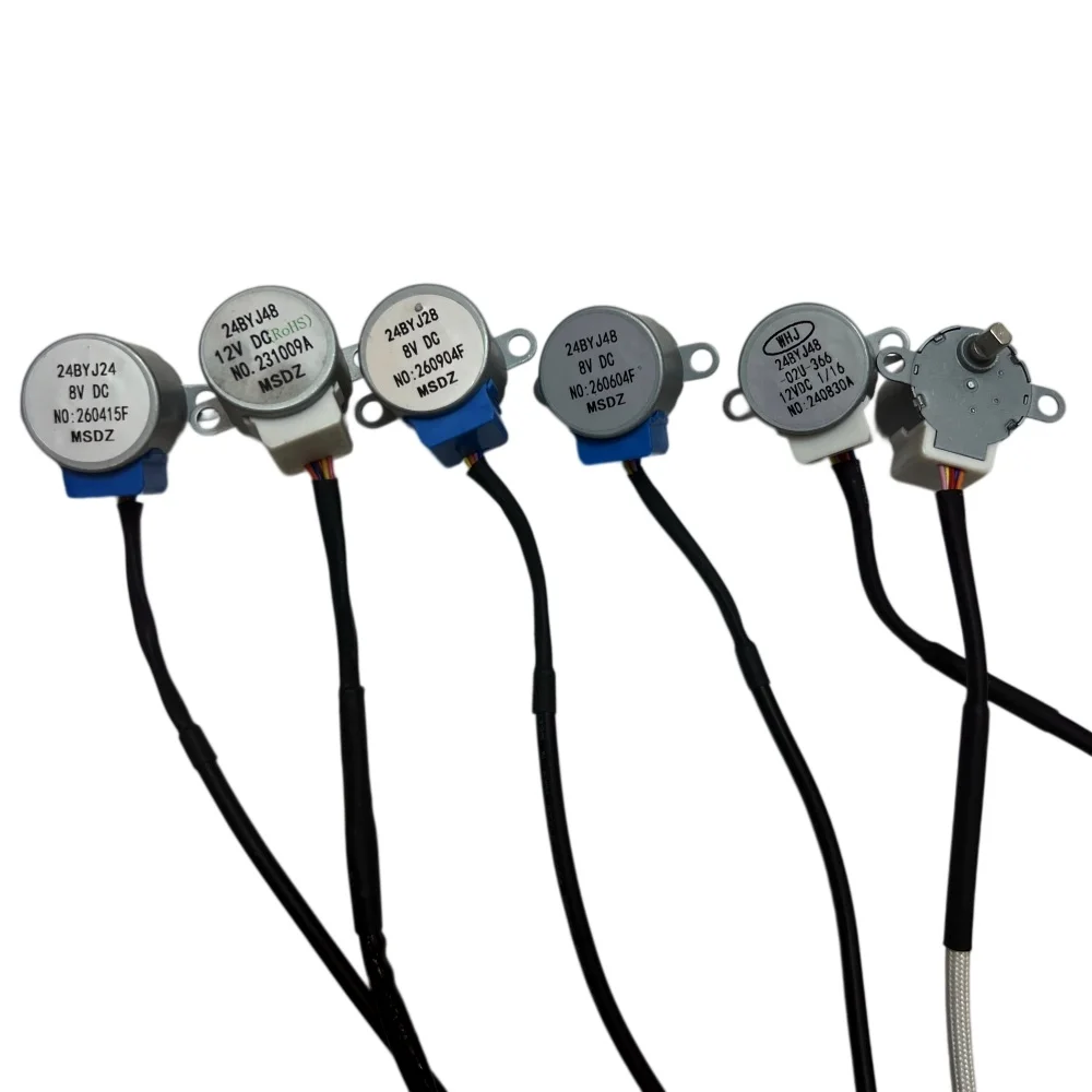 STEPPER MOTOR OF CARBURETOR 24BYJ24 24BYJ28 24BYJ48 8V 12V DC FOR KIPOR IG1000 IG2000 Yamaha MZ80 148F 144F DUCAR 24V GENERATOR