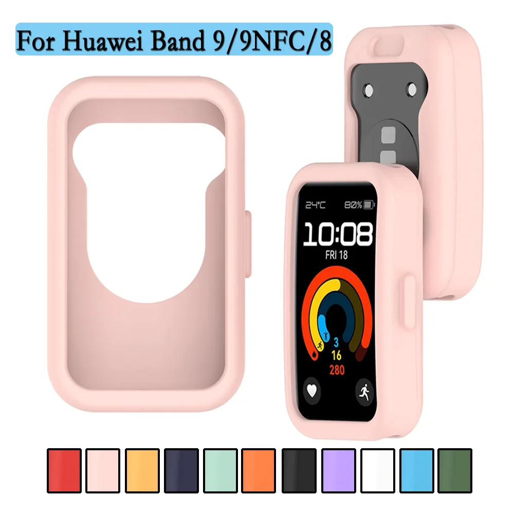 Watch Case Decoration For Huawei Band 10 Hollow Protective Cover Super Light Shell For Huawei Band 9/8/8NFC