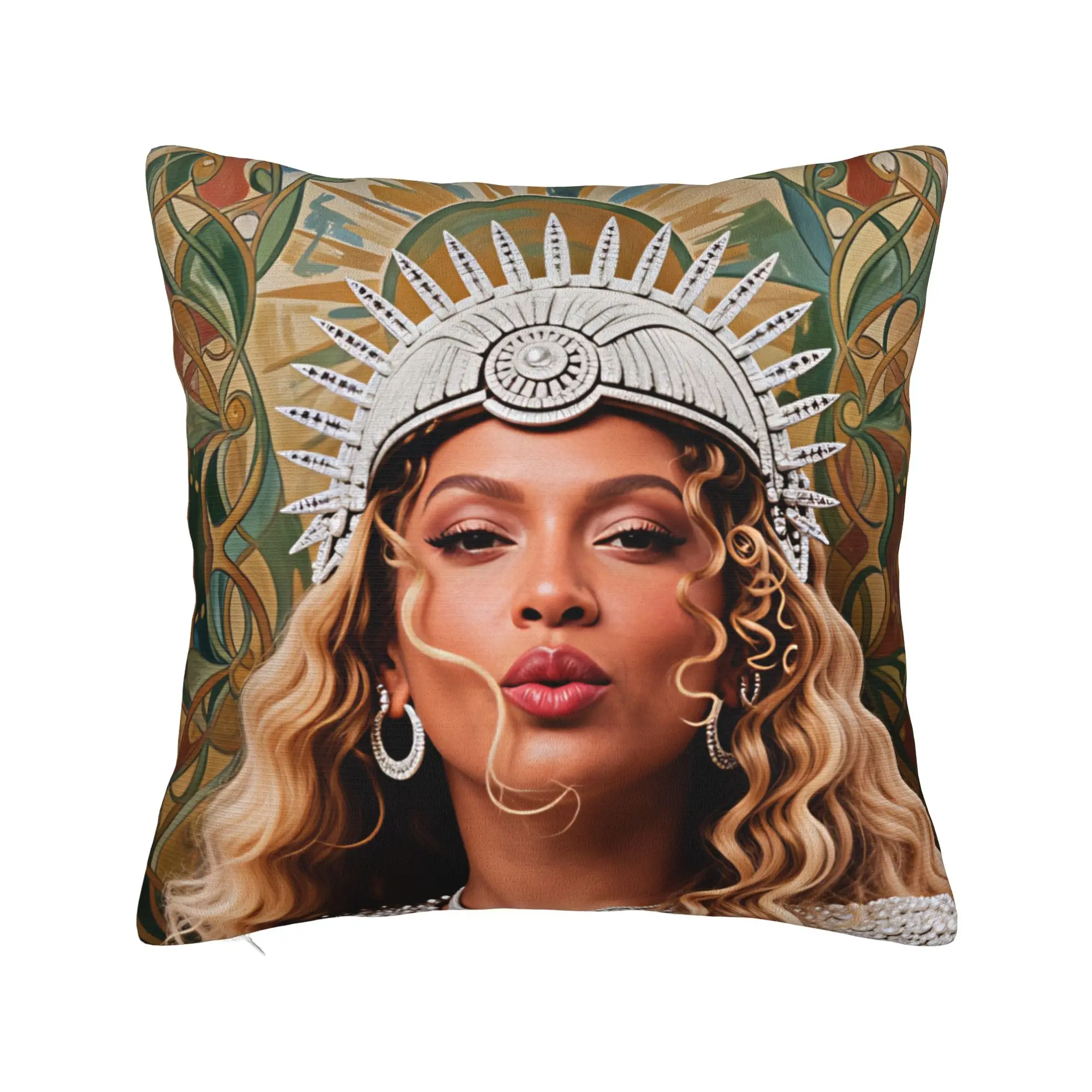 Pop Music Beyonce  Pillow Case  Comfy Pillow Cover For Sofa Bedroom Home Decor Novelty Pillowcases