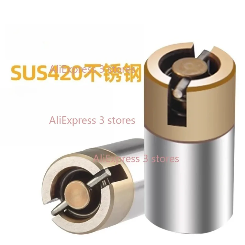SUS420 Stainless Steel Air Ejector Pins for AJV Air Valves - Plastic Mold Accessories Air Injection Valves Mould Products