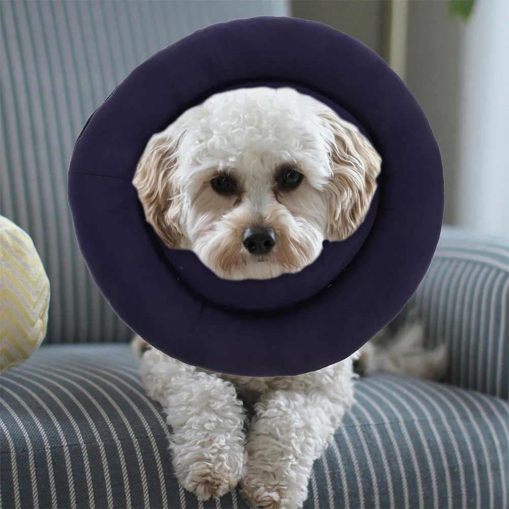 

Postoperative Recovery Collar Waterproof Soft Cone Adjustable Pet Neck Protector for Dogs Cats Surgical Healing Elizabethan