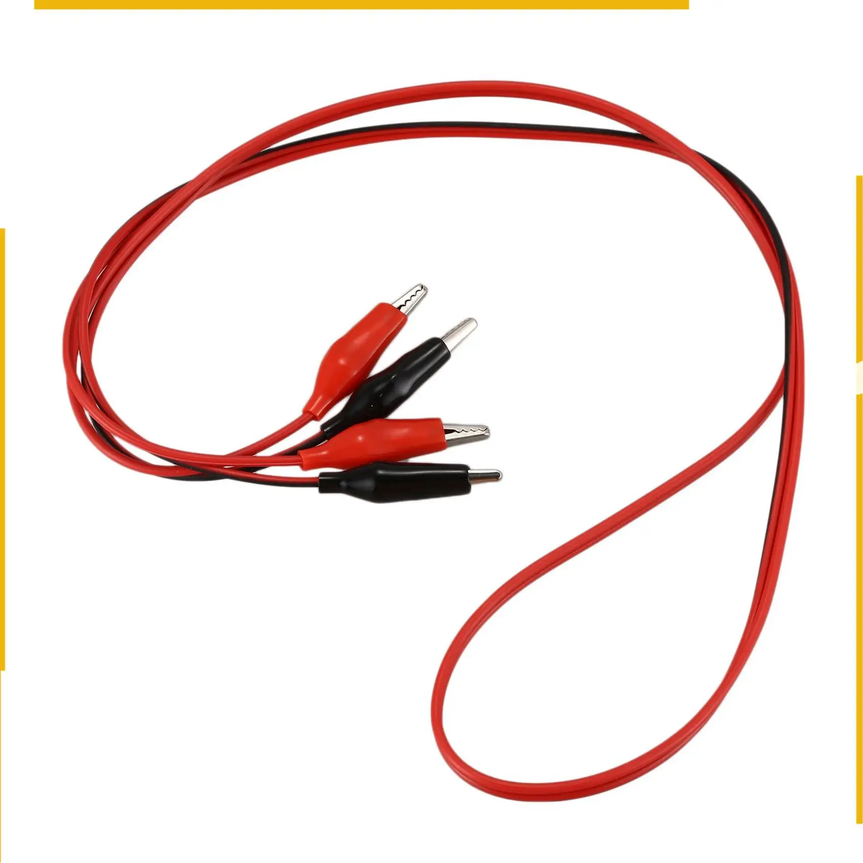 

A76K 2X 1M двухсторонние зажимы типа «крокодил» тестовый провод перемычка