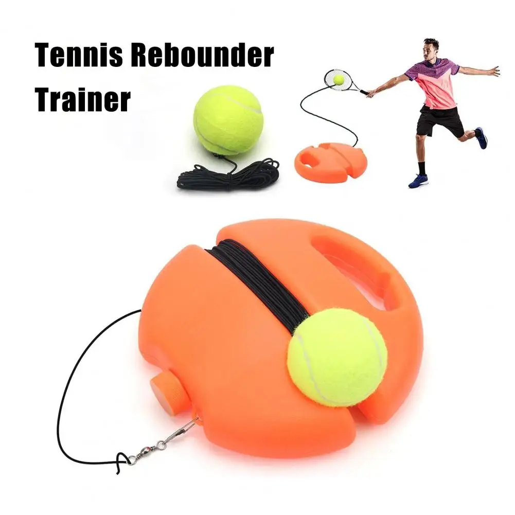 Tennis Rebounder Trainer Tennis Solo Practice Tool Tennis Ball Rebound Net Hitting Trainer Ball Return System Practice Partner