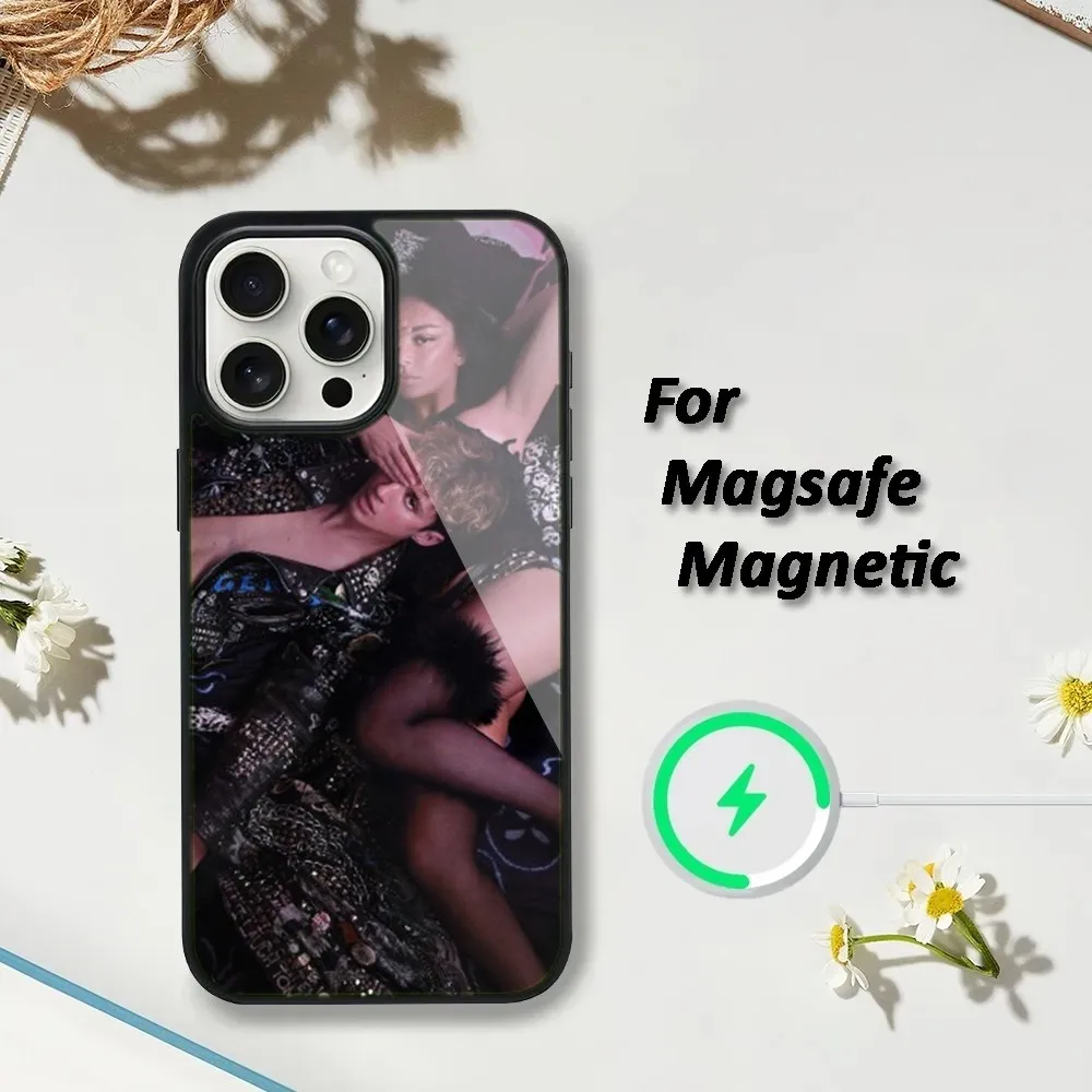 Charli xcx T-Troye Sivan Phone Case For iPhone 16,15,14,13,12,11,Plus,Pro,Max,Mini Magsafe Magnetic Wireless Charging