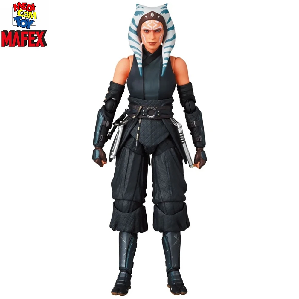 

[In Stock] Medicom Toy Mafex Star Wars Series The Mandalorian No.210 Ahsoka Tano Action Figure Collectible Model