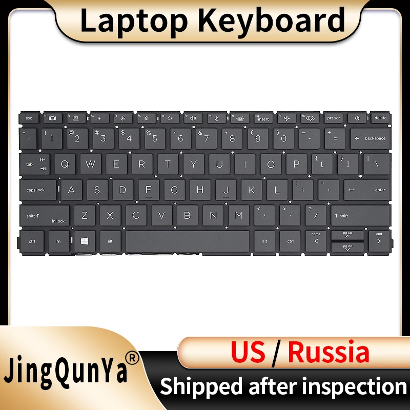 

US/RU/Russian Backlit Laptop Keyboard For HP PROBOOK 430 G8 435 435R G8 ZHAN66 PRO 13 G4 G5 Replacement