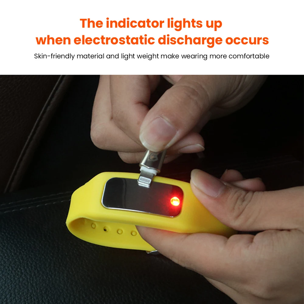 自動帯電防止リストバンド,人体,ワイヤレス,インテリジェント警告灯