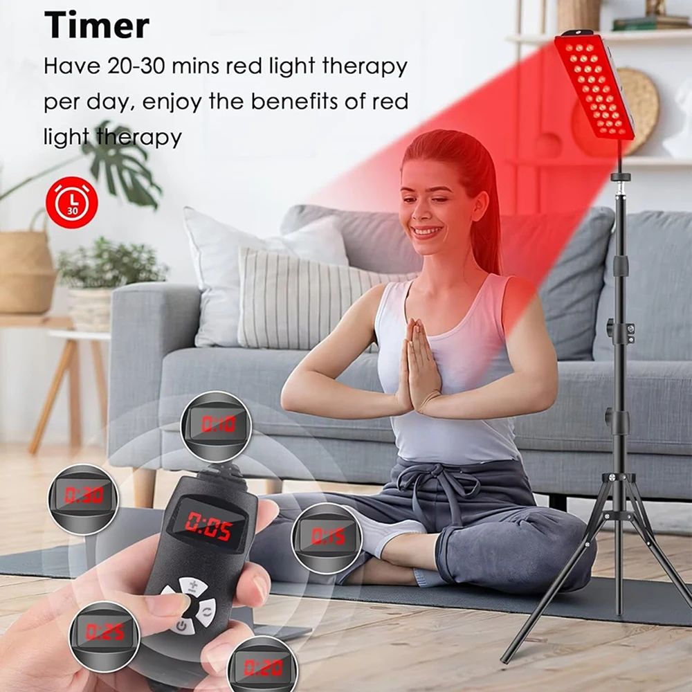 660nm and 850nm Red Light Therapy Lamp