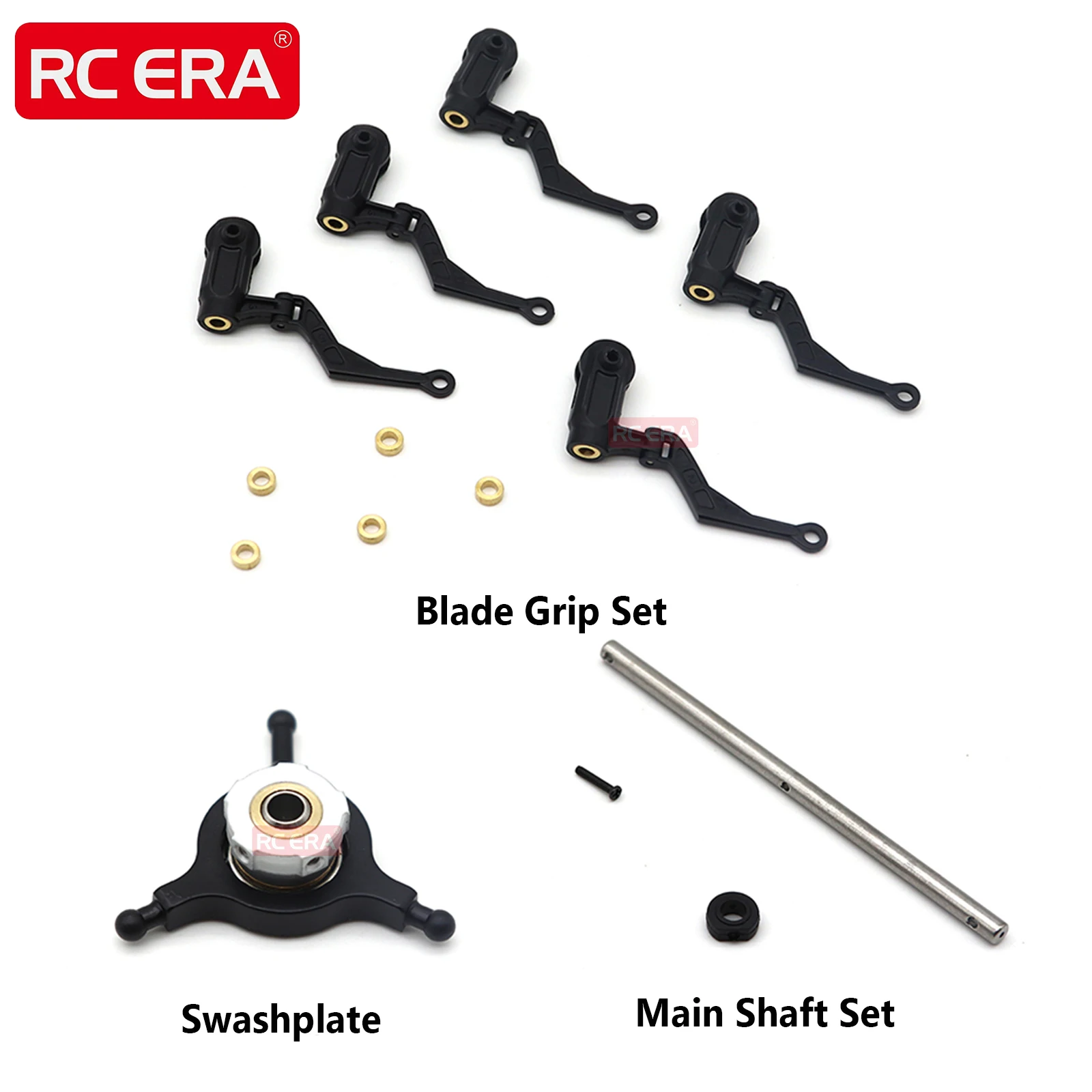 RC ERA C190 H145 Scaled RC Helicopter Original Parts Fuselage Body Rotor Head Blade Grip Swashplate Main Gear