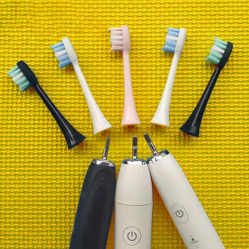 8pcs Replacement Toothbrush Heads For LENOVO B002DC/B009DC/B001/B004/B005/B006 Brush Heads DuPont