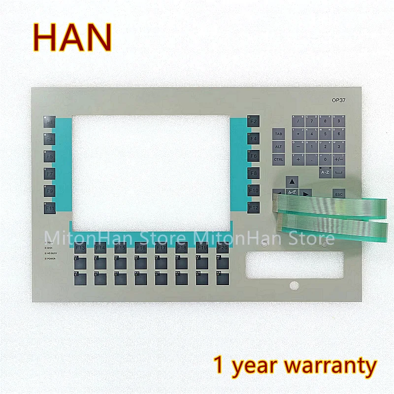 

Мембранная клавиатура для OP37 6AV3637-1LL00-0AX0 0AX1 6AV3 637-1LL00-0AX0 0AX1, пленочная клавиатура