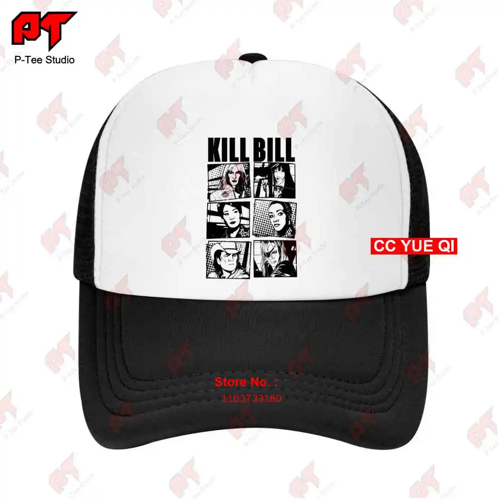 Kill Bill Vol 1 Movie Character Panel Drawings Lucy Lui Baseball Caps Truck Cap CDNR