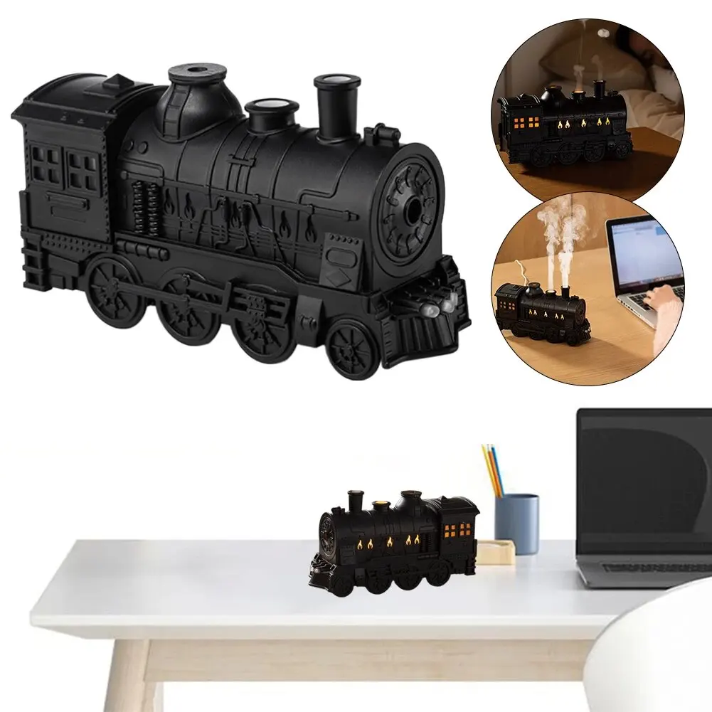 Train Air Humidifier Ultrasonic Aromatherapy Diffusers Mist Maker Fragrance Essential Oil Aroma Difusor Remote control 300ml