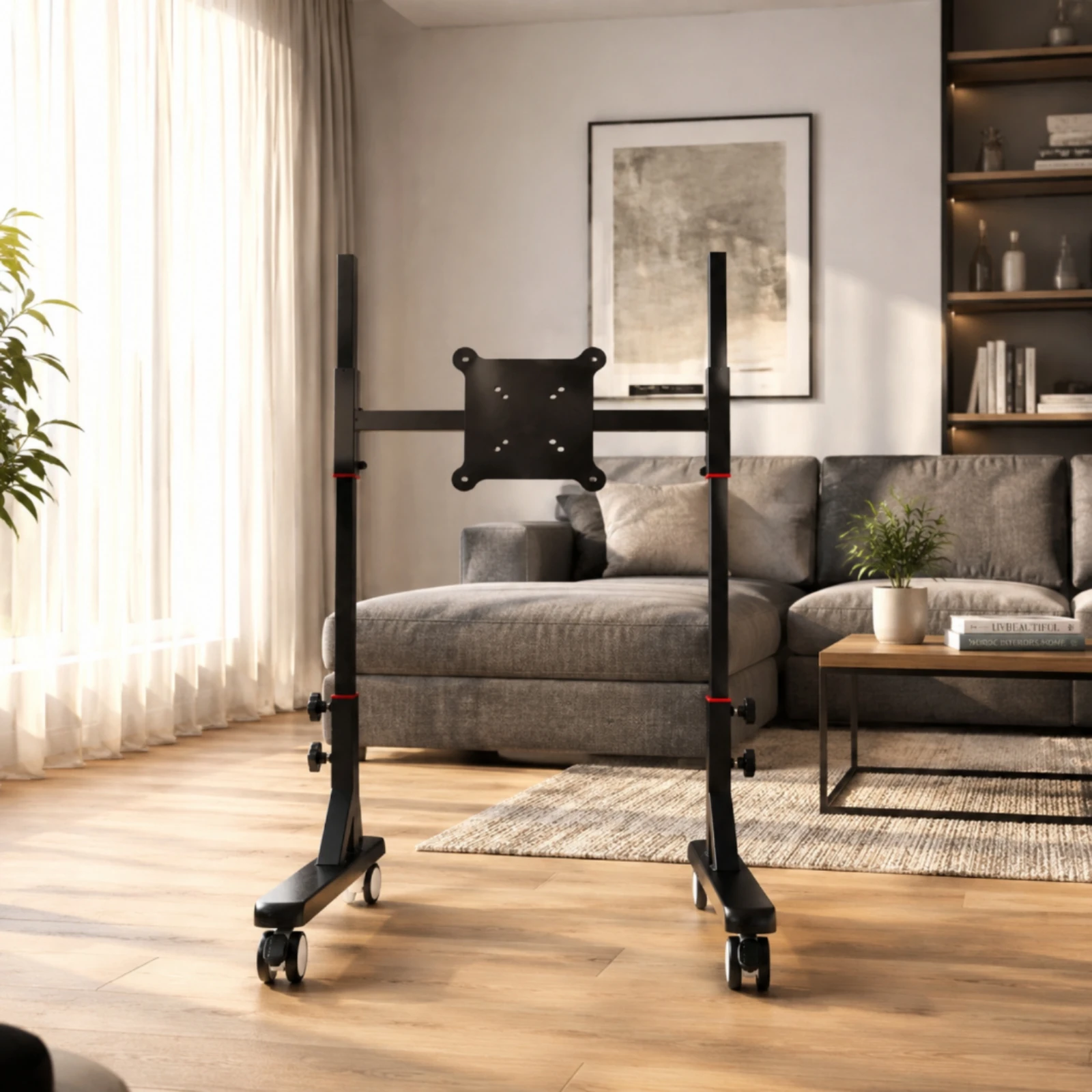 support-tv-mobile-support-tv-portable-sur-roulettes-meuble-verrouillable-robuste-pour-presentateurs-salles-de-reunion-bureaux