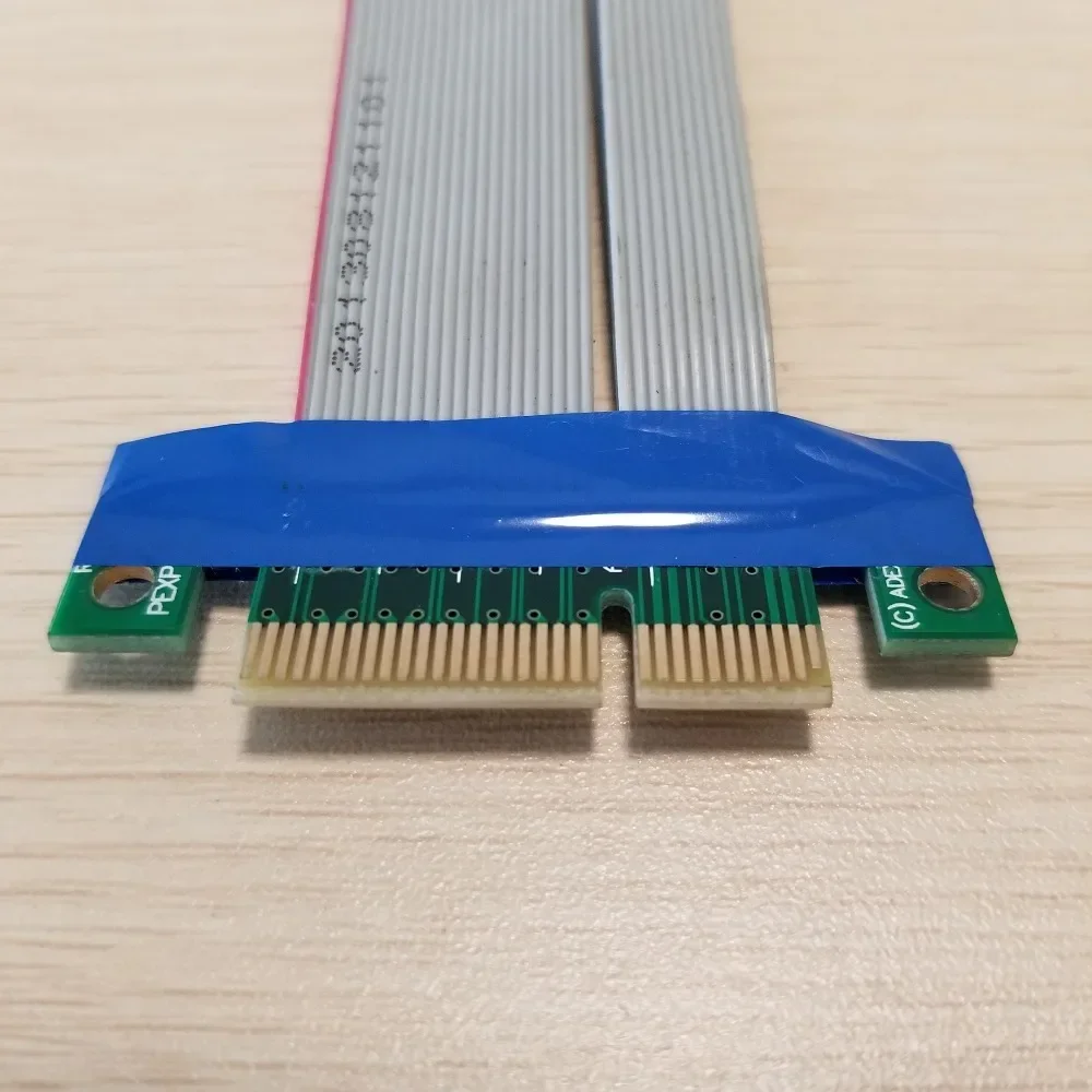 Cable extensor de tarjeta PCI-E PCI Expres x4 Flex Riser, 15cm para 1U 2U