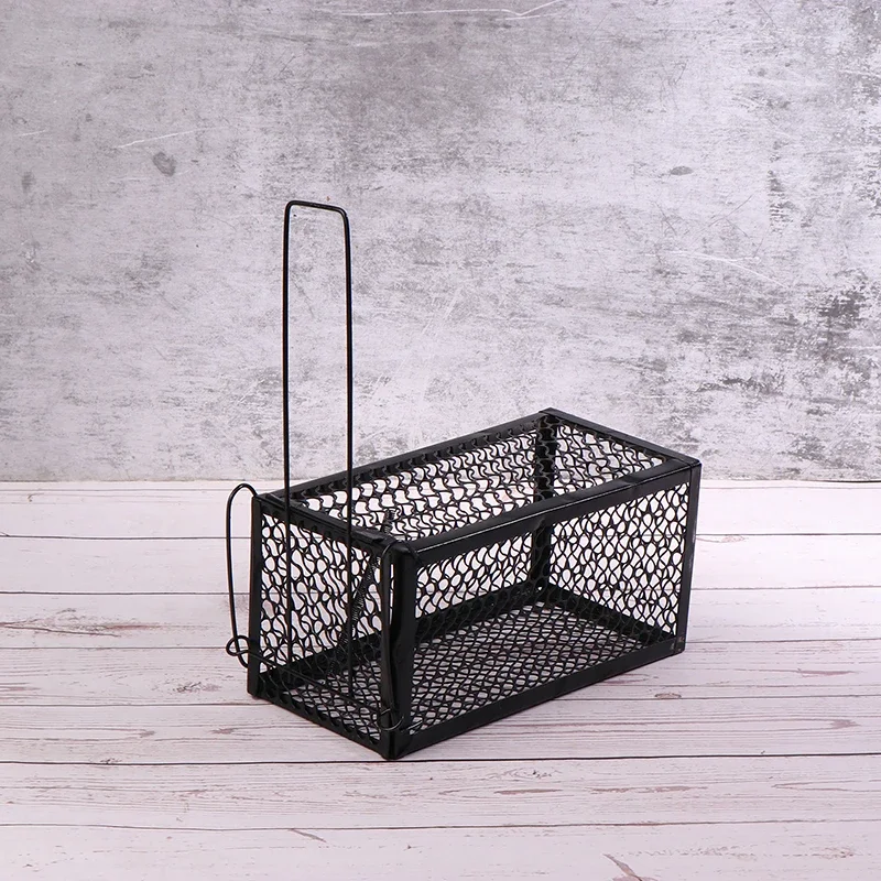 Mice Trap Cage Rodents Trap Mouse Catcher Animal Control Self-locking Mousetrap Reusable Catch Rat Implement Trap Rat Cage