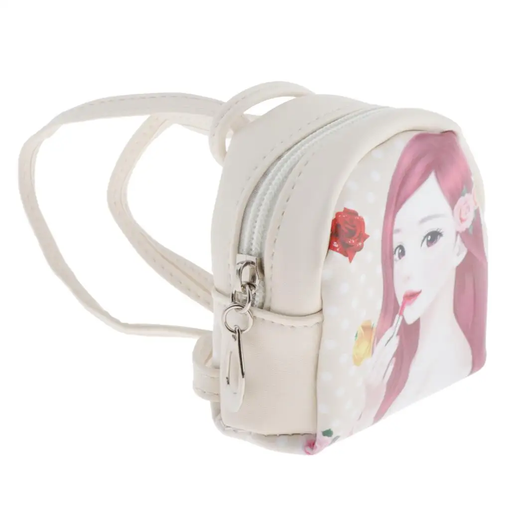 1/ Dolls PU Leather Shoulder Bag Backpack, Kids Birthday Gifts