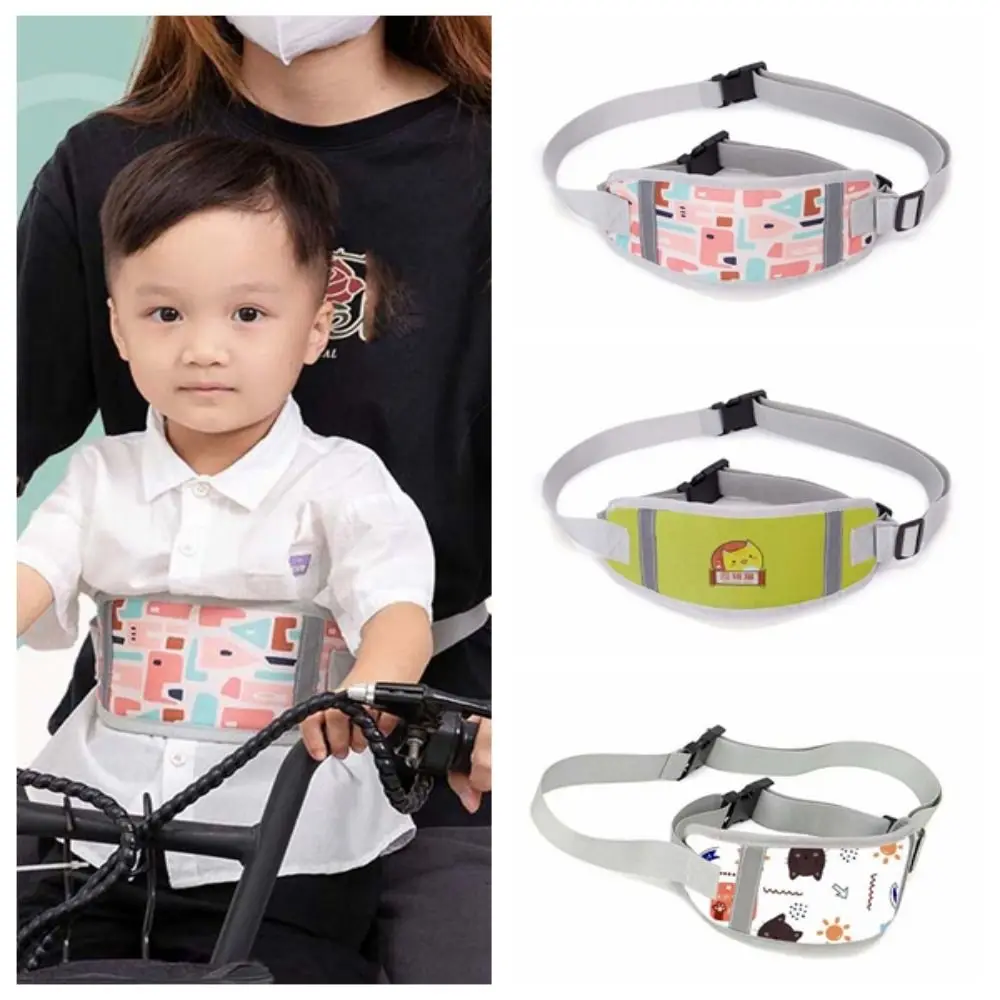 Nylon Motorcycle Seat Belt Children Adjustable Sturdy Safety Seat Harness Breathable Lightweight Chest Safe Strap Daily