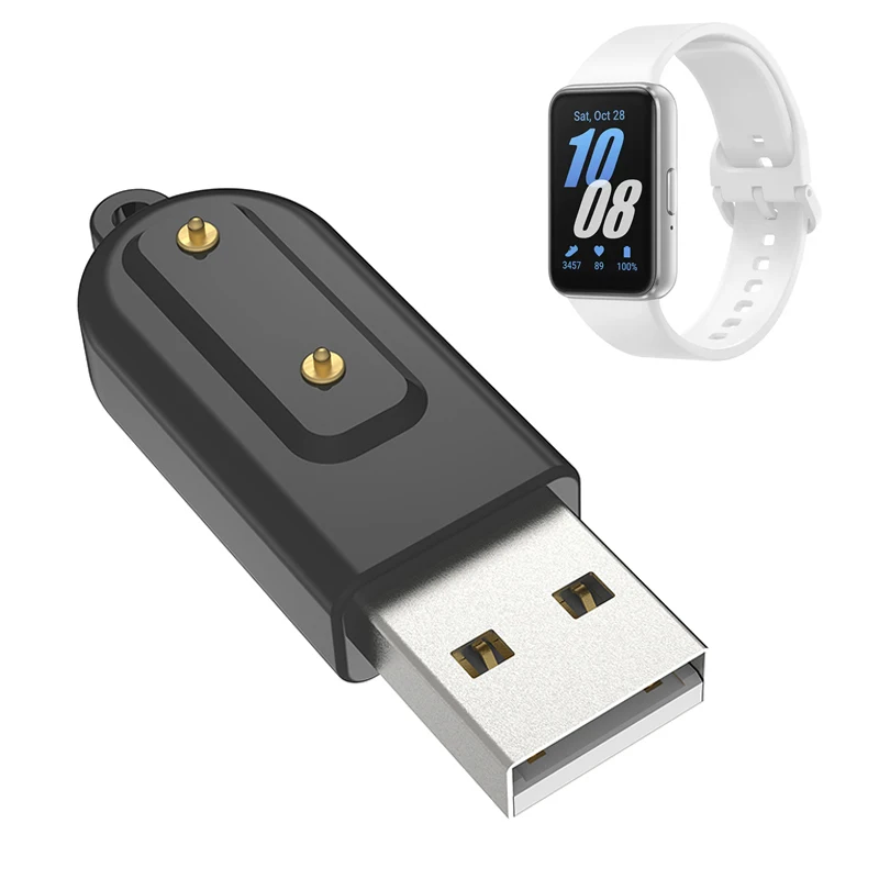 Smartband-soporte de carga USB para Samsung Galaxy Fit 3 R390, Cable adaptador de base para PC, accesorios de banda inteligente