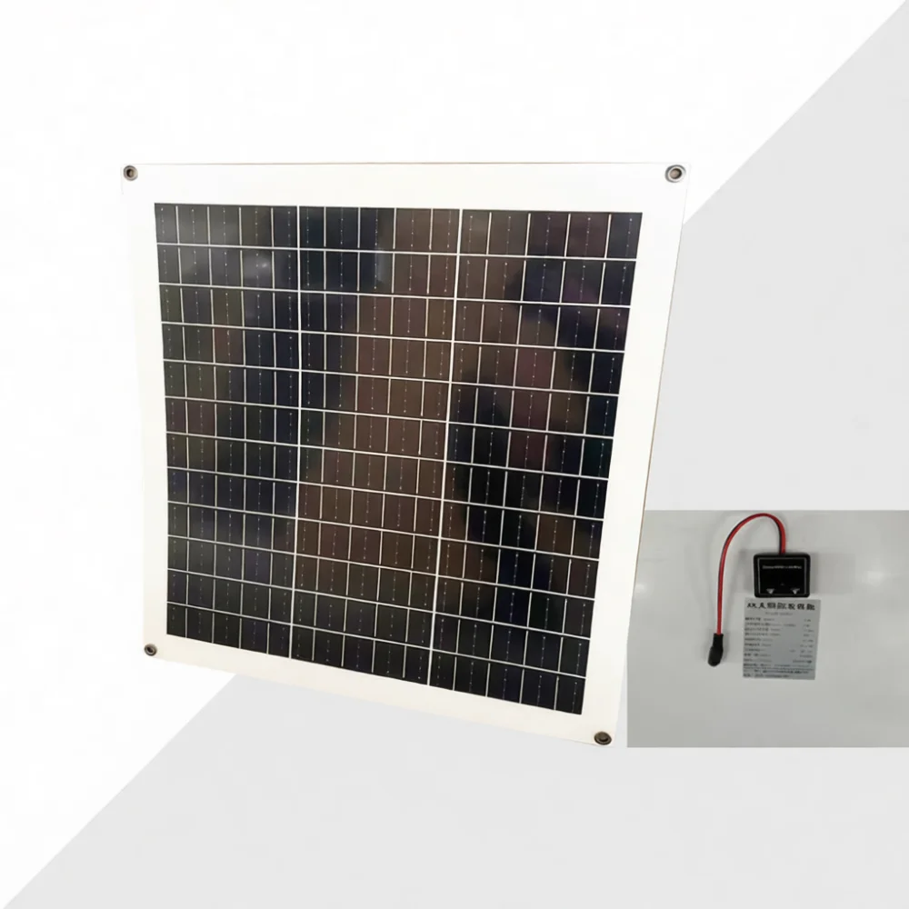 Portable Semi Flexible Solar Cell Board Renewable Energy Photovoltaic Module For Garden Greenhouse Off Grid Power System