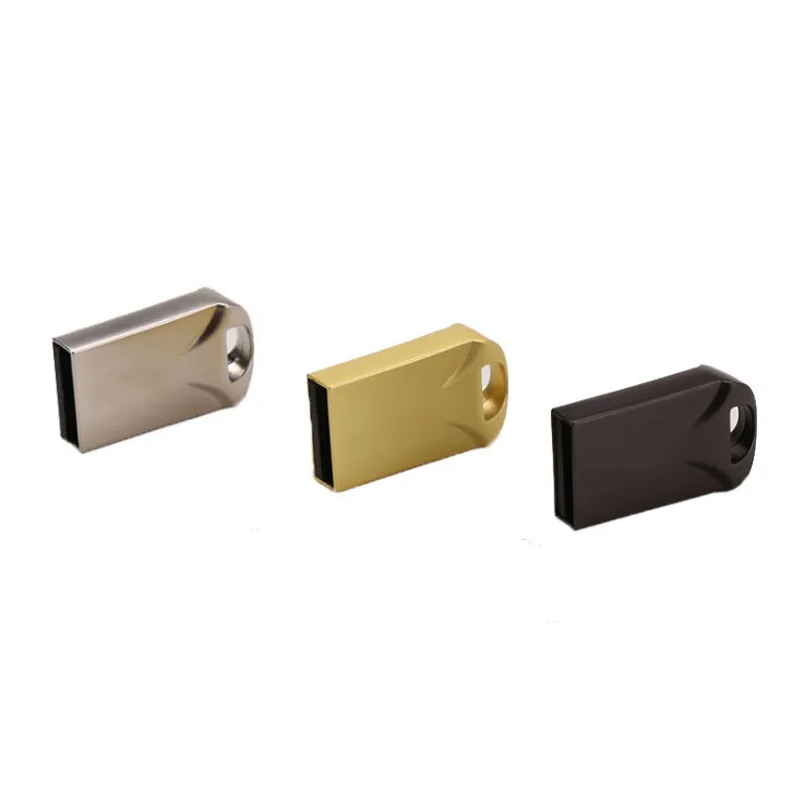 Mini clé USB de poche en métal haute vitesse, disque mémoire USB mignon, logo personnalisé, publicité itude de voiture, 32 Go, 64 Go, 16 Go, nouveau, 2.0