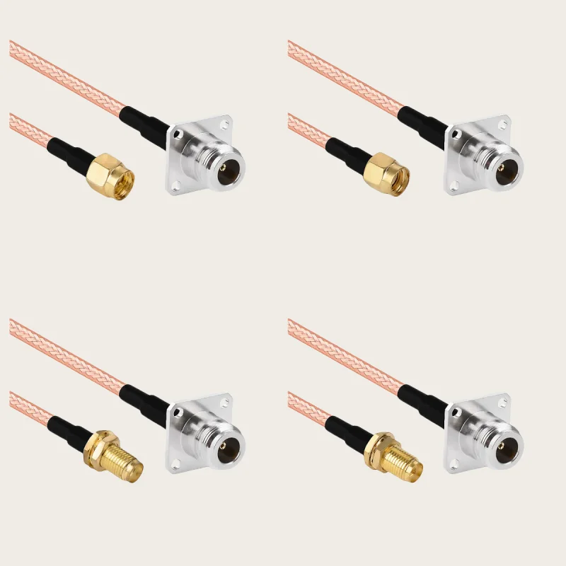 RG142 Cable N 4-Hol… - image