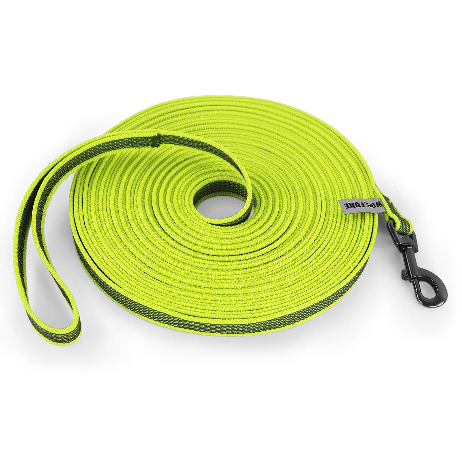 Altrapet 1,5 m/2 m/5 m/3 m/15 m mittelgroße kleine lange Hundeleine aus Latex, Seide, einfaches und bequemes Training, große zweifarbige Hundeleine, 10 Meter 8