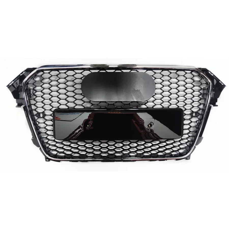 Car Front Bumper Grille for Audi RS4 for A4/S4 B8.5 2013 2014 2015 2016 (Refit for RS4 Style) Car Accessories tools