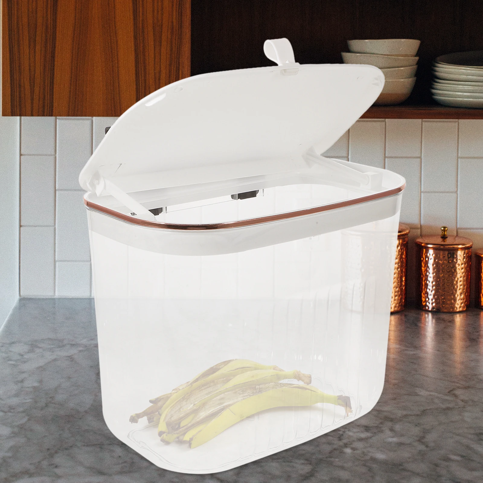 

Hanging Trash Kitchen Waste Bin Plastic Storage Bathroom Garbage Kitchen Accessory Bucket Household Accessories