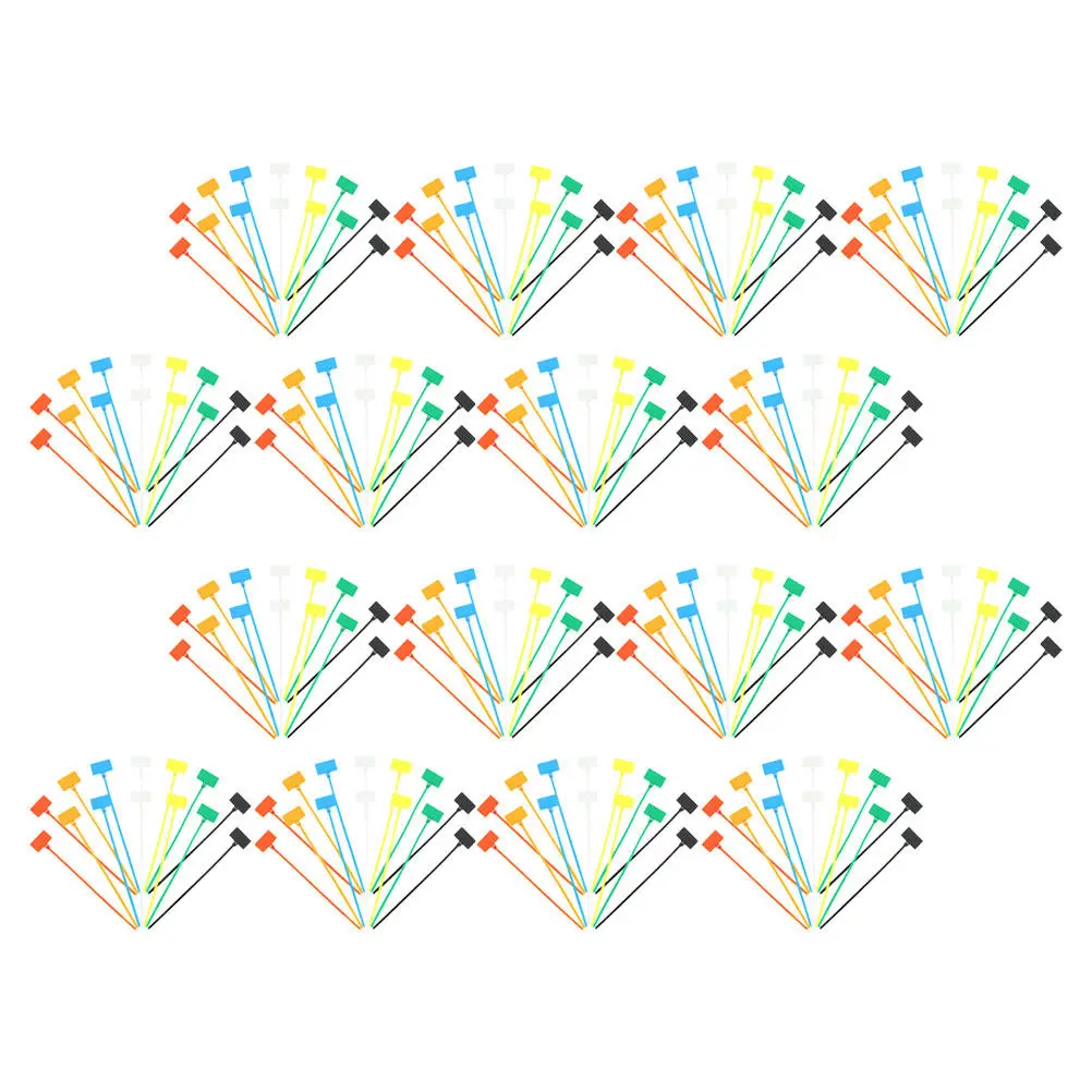 500 pcs Reusable Cable Cord Organizer Wire Management Ties Halloween Christmas New Year Cable Management Ties Label Cable Ties