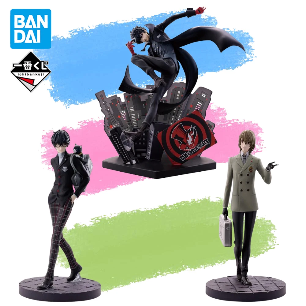 

В наличии Оригинальная фигурка BANDAI Ichiban Kuji Persona 5 Акечи Горо Джокер (главный герой) — модель аниме-персонажа