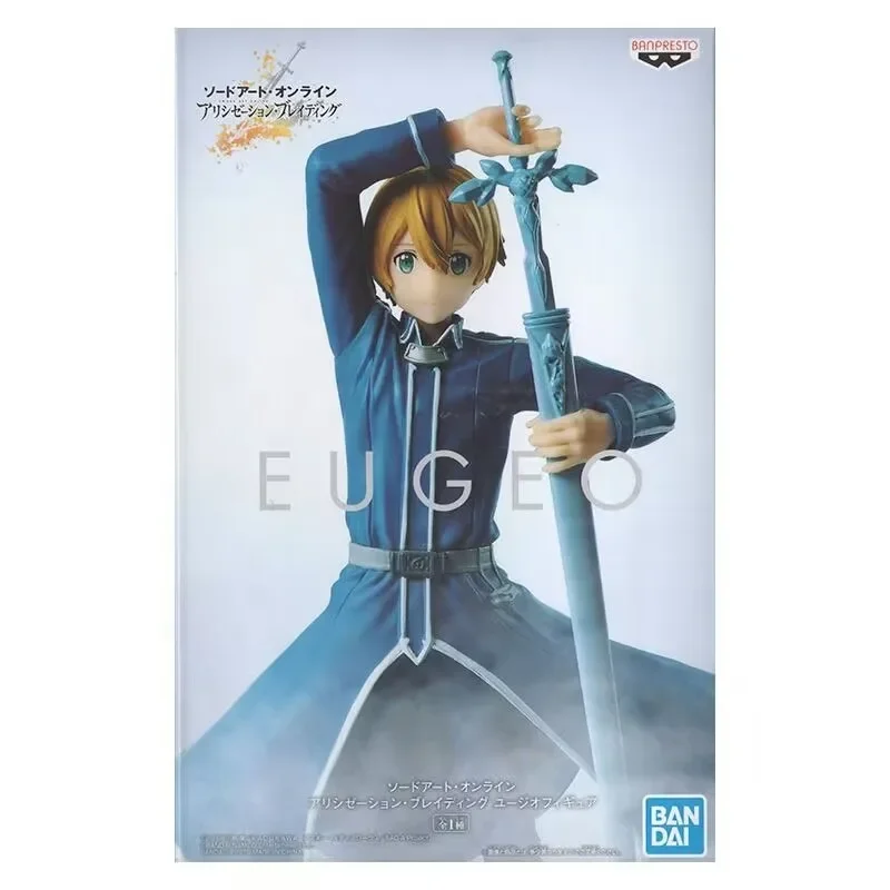 Original Bandai épée Art en ligne Konno Yuuki Eugeo Yuuki Asuna Anime figurines d'action recueillir ornements Figure modèle jouets PVC