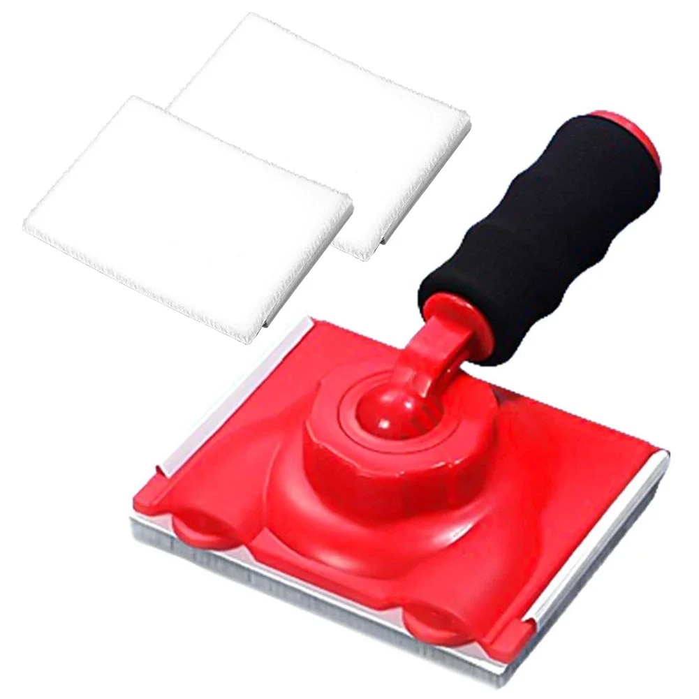 Paint Edge Trimmer Plastic Trim Paint Edger Adjustable Wall Corner Pad Painter ABS Flocking Sponge With Handle Brushes