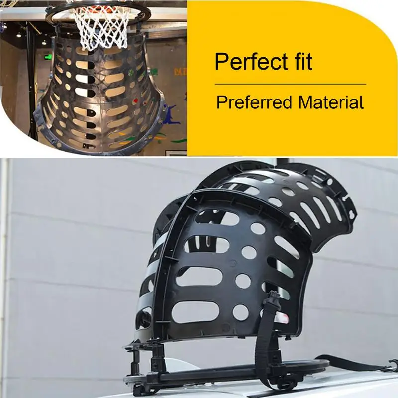 Basketball Return Attachment For Hoop Multifunctional Basketball Returner And Rebounder For Hoop Ball Return Supplies And System