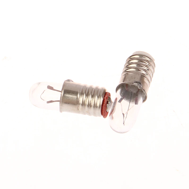 5 pz/lotto Mini indicatore luminoso lampadina E5 6.3V 12V lampadina piccola lampada di segnalazione lampadina in miniatura con perline