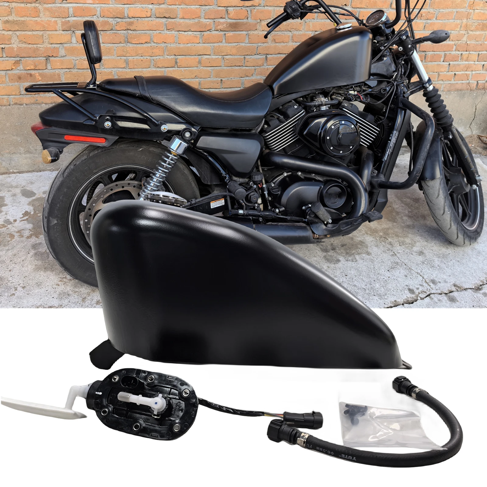 

Бензиновый топливный бак для мотоцикла Harley-Davidson Street 750 12L