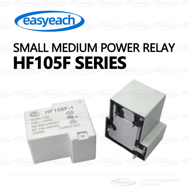 HF 220V air conditioning relay HF105F JQX-105F-4-012D 024D 220A-1HS 1ZS 12V air conditioning Signal relay