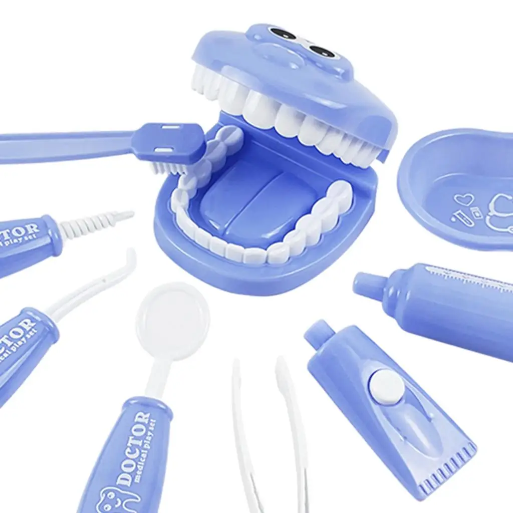 

Children Kids Role Play Doctor Dentist Learning Toys Set Dental Kit Gift