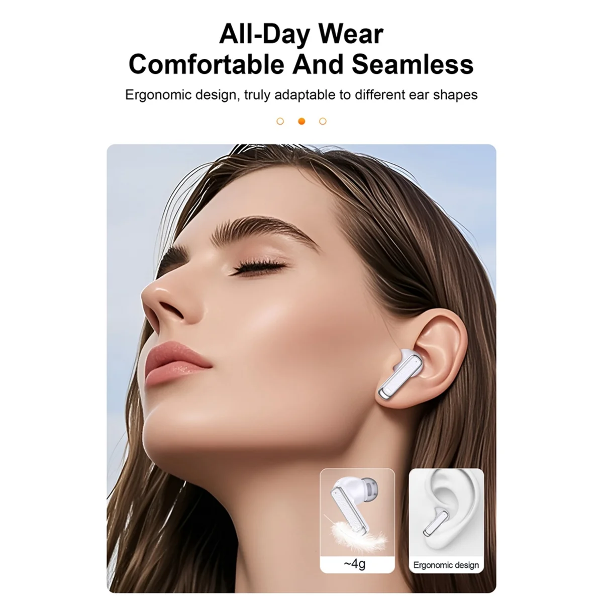 

2025+беспроводные наушники, портативные Bluetooth-наушники со стереозвуком с большими басами, водонепроницаемые беспроводные Bluetooth 5.4 IPX4