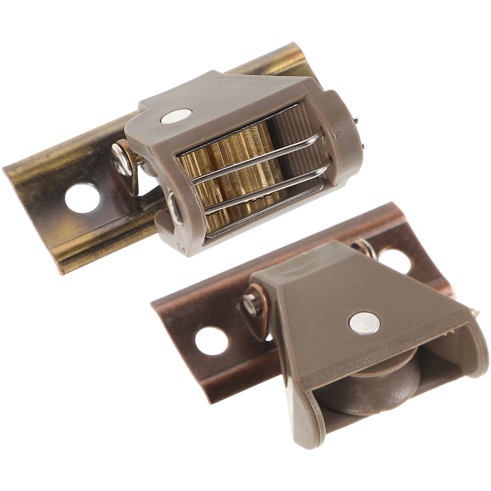 1Set Bamboo Blind Cord Lock Roller Blind Pulley Kit Heavy Duty Curtain Lifters Smooth Locking Sheave for Window Shades Roller