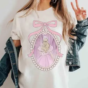 قميص زوجين مستوحى من الفيلم الشريرة باللونين الوردي والأخضر تم تغييرها لقميص جيد، قميص ساحر أوز، تي شيرت هدايا عيد ميلاد الفتيات الشريرة