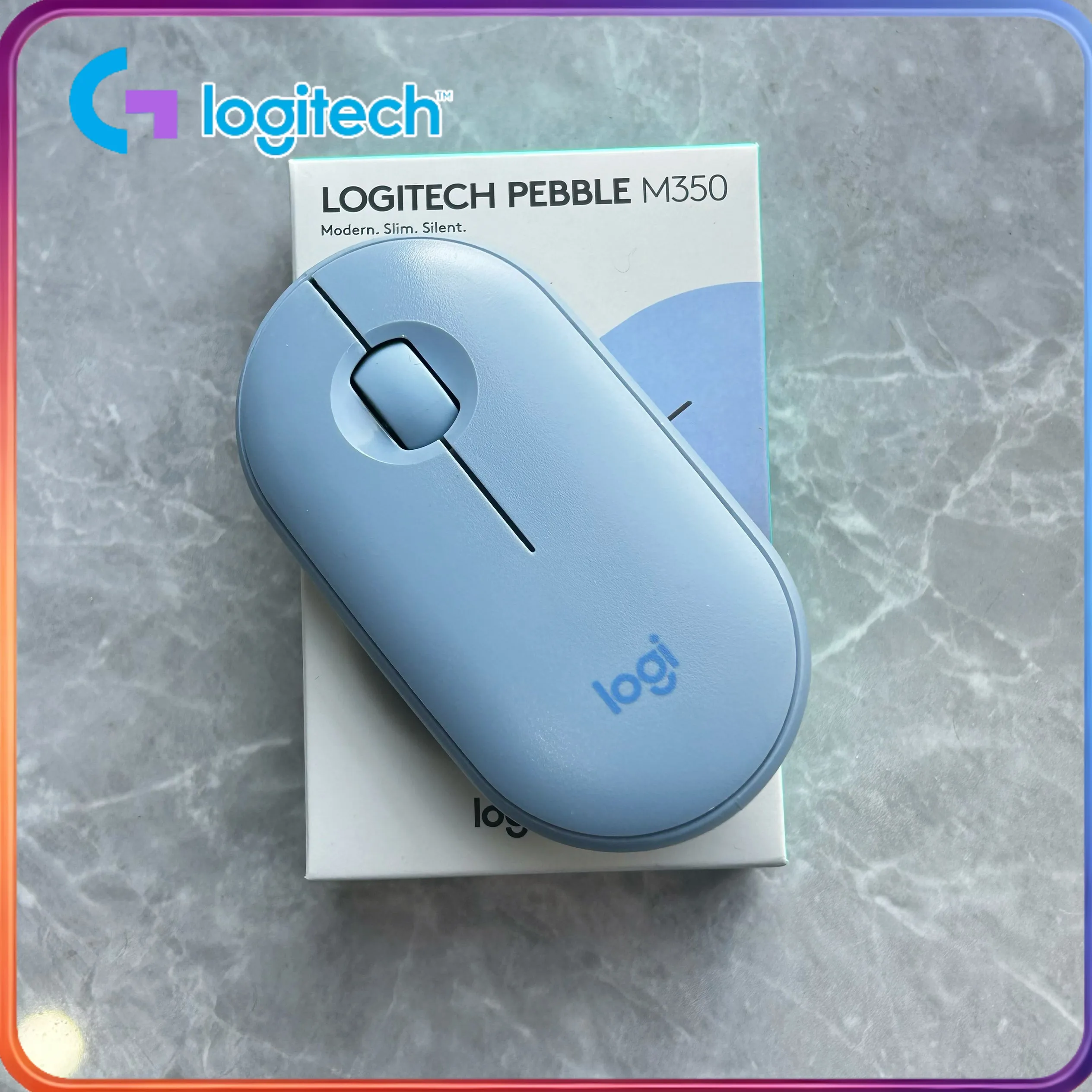 

[Limited-Time Offer] Logitech M350 Bluetooth Mouse - Slim and Portable Design, perfect for laptops.