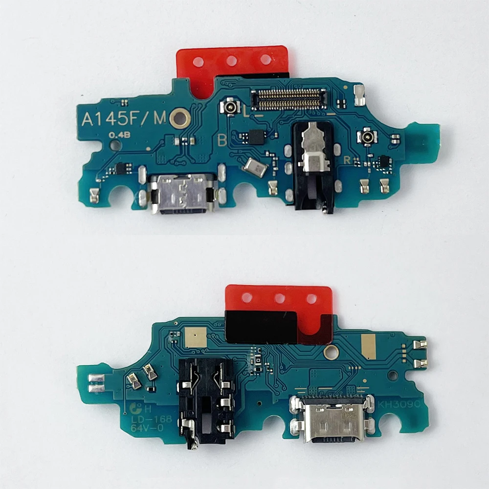 Gefensi USB تهمة ميناء جاك حوض موصل شحن مجلس لسامسونج غالاكسي A14 SM-A145F