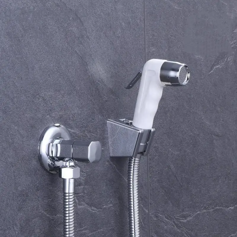 ~Handheld Toilet Faucet Adjustable ABS Shower Bidets Pressurized Sprinkler Nozzle Toilet Cleaning Flusher Bathroom Parts